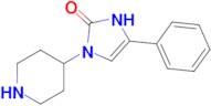 4-phenyl-1-(piperidin-4-yl)-2,3-dihydro-1H-imidazol-2-one