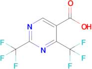 2,4-Bis(trifluoromethyl)pyrimidine-5-carboxylic acid