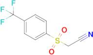 2-((4-(Trifluoromethyl)phenyl)sulfonyl)acetonitrile