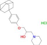 1-(4-(Adamantan-1-yl)phenoxy)-3-(piperidin-1-yl)propan-2-ol hydrochloride