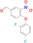 4-(2,4-Difluorophenoxy)-3-nitrobenzaldehyde