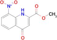 methyl 8-nitro-4-oxo-1,4-dihydroquinoline-2-carboxylate