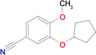 3-(Cyclopentyloxy)-4-methoxybenzonitrile