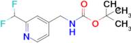 Tert-butyl ((2-(difluoromethyl)pyridin-4-yl)methyl)carbamate