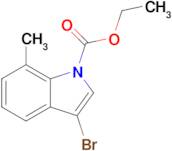 Ethyl 3-bromo-7-methyl-1H-indole-1-carboxylate