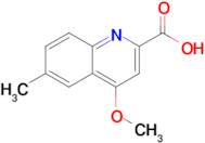 4-Methoxy-6-methylquinoline-2-carboxylic acid