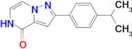 2-[4-(1-Methylethyl)phenyl]pyrazolo[1,5-a]pyrazin-4(5H)-one