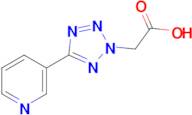 2-(5-(Pyridin-3-yl)-2H-tetrazol-2-yl)acetic acid