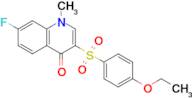 3-((4-Ethoxyphenyl)sulfonyl)-7-fluoro-1-methylquinolin-4(1H)-one