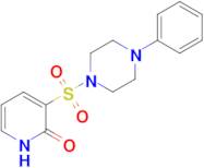 3-((4-Phenylpiperazin-1-yl)sulfonyl)pyridin-2(1H)-one