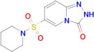 6-(piperidine-1-sulfonyl)-2H,3H-[1,2,4]triazolo[4,3-a]pyridin-3-one