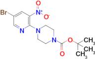 Tert-butyl 4-(5-bromo-3-nitropyridin-2-yl)piperazine-1-carboxylate