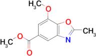 Methyl 7-methoxy-2-methylbenzo[d]oxazole-5-carboxylate