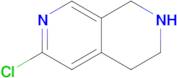 6-Chloro-1,2,3,4-tetrahydro-2,7-naphthyridine