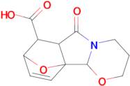 6-oxo-2,3,4,6,6a,7,8,10b-Octahydro-8,10a-epoxy[1,3]oxazino[2,3-a]isoindole-7-carboxylic acid