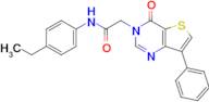 N-(4-ethylphenyl)-2-(4-oxo-7-phenylthieno[3,2-d]pyrimidin-3(4H)-yl)acetamide