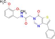 N-(2,3-dimethoxybenzyl)-2-(4-oxo-7-phenylthieno[3,2-d]pyrimidin-3(4H)-yl)acetamide