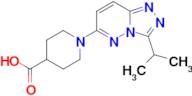 1-(3-Isopropyl-[1,2,4]triazolo[4,3-b]pyridazin-6-yl)piperidine-4-carboxylic acid