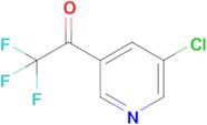 1-(5-Chloropyridin-3-yl)-2,2,2-trifluoroethan-1-one