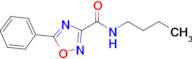 N-butyl-5-phenyl-1,2,4-oxadiazole-3-carboxamide