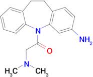 1-(3-Amino-10,11-dihydro-5H-dibenzo[b,f]azepin-5-yl)-2-(dimethylamino)ethan-1-one