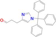 3-(1-Trityl-1H-imidazol-4-yl)propanal