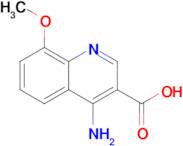 4-Amino-8-methoxyquinoline-3-carboxylic acid