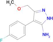 4-(4-Fluorophenyl)-3-(methoxymethyl)-1H-pyrazol-5-amine