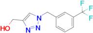 (1-(3-(Trifluoromethyl)benzyl)-1H-1,2,3-triazol-4-yl)methanol