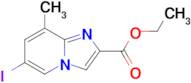 Ethyl 6-iodo-8-methylimidazo[1,2-a]pyridine-2-carboxylate