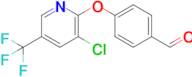 4-((3-Chloro-5-(trifluoromethyl)pyridin-2-yl)oxy)benzaldehyde