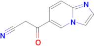 3-(Imidazo[1,2-a]pyridin-6-yl)-3-oxopropanenitrile