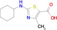 2-(Cyclohexylamino)-4-methylthiazole-5-carboxylic acid