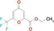 Ethyl 4-oxo-6-(trifluoromethyl)-4H-pyran-2-carboxylate