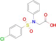 N-((4-chlorophenyl)sulfonyl)-N-phenylglycine