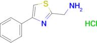 (4-Phenylthiazol-2-yl)methanamine hydrochloride