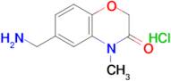 6-(Aminomethyl)-4-methyl-2H-benzo[b][1,4]oxazin-3(4H)-one hydrochloride