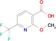 2-Methoxy-6-(trifluoromethyl)nicotinic acid