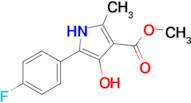 Methyl 5-(4-fluorophenyl)-4-hydroxy-2-methyl-1H-pyrrole-3-carboxylate