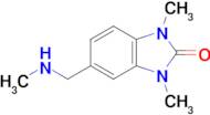 1,3-Dimethyl-5-((methylamino)methyl)-1,3-dihydro-2H-benzo[d]imidazol-2-one