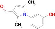 1-(3-Hydroxyphenyl)-2,5-dimethyl-1H-pyrrole-3-carbaldehyde