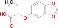 2-(Benzo[d][1,3]dioxol-5-yloxy)butanoic acid