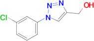 (1-(3-Chlorophenyl)-1H-1,2,3-triazol-4-yl)methanol