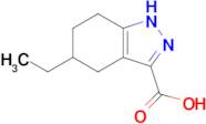 5-Ethyl-4,5,6,7-tetrahydro-1H-indazole-3-carboxylic acid