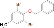 2-(Benzyloxy)-1,3-dibromo-5-methylbenzene