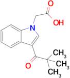 2-(3-Pivaloyl-1H-indol-1-yl)acetic acid