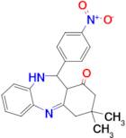 14,14-dimethyl-10-(4-nitrophenyl)-2,9-diazatricyclo[9.4.0.0³,⁸]pentadeca-1,3,5,7-tetraen-12-one