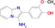 4-(3-Aminoimidazo[1,2-a]pyridin-2-yl)-2-methoxyphenol