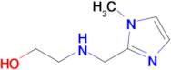 2-(((1-Methyl-1H-imidazol-2-yl)methyl)amino)ethan-1-ol