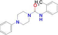 4-Phenyl-N-(o-tolyl)piperazine-1-carboxamide